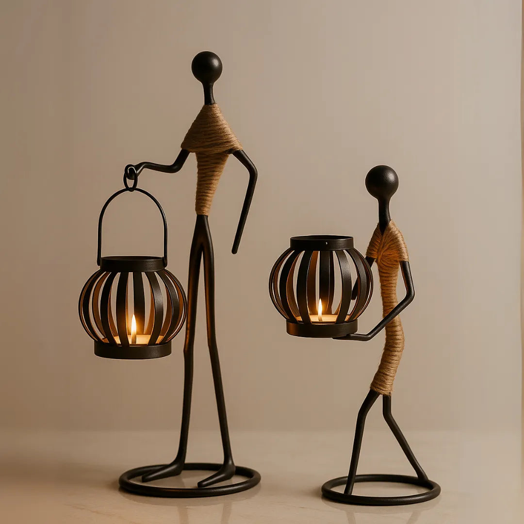 Castiçal de Velas em Metal - Luci Express