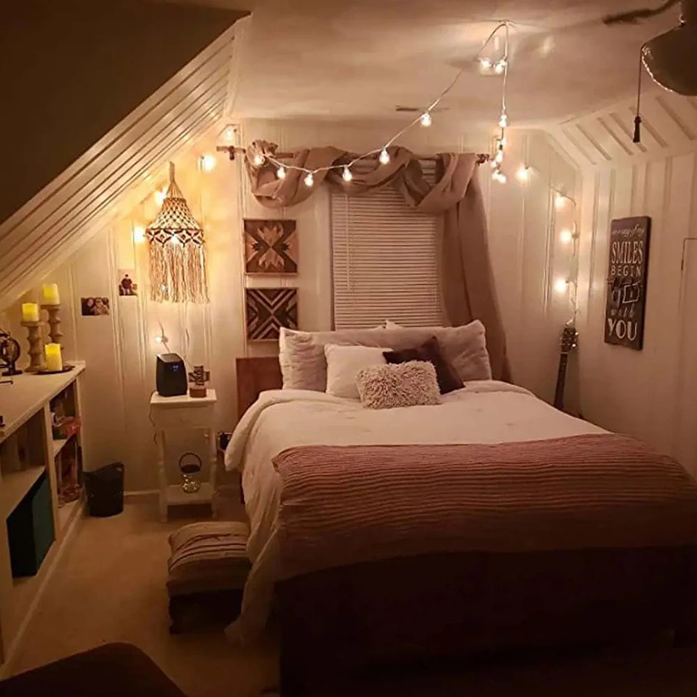 Handmade Macramé Luz Sombra Lustres Pendurado Tampa Da Lâmpada Boho Chic Decoração Tampa Leve Sombra Luz Macramé Tapeçaria Tecida