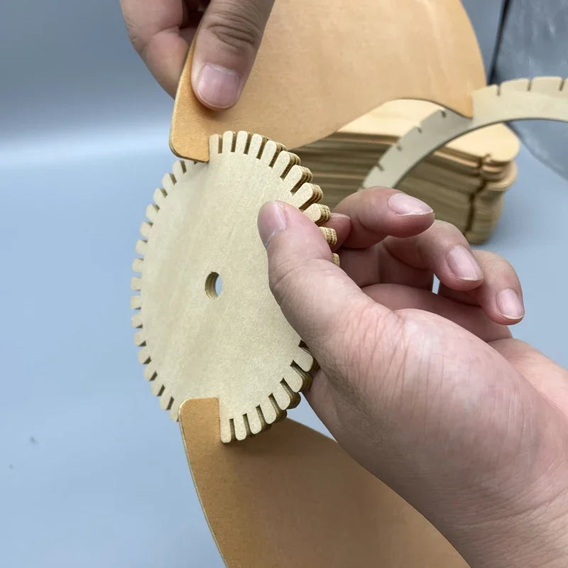 Pendant Wood Pumpkin Light - Modern Handmade Decor